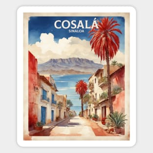 Cosala Sinaloa Mexico Vintage Tourism Travel Magnet